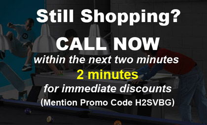 CALL NOW within the next two minutes 2 minutes for immediate discounts (Mention Promo Code H2SVBG)