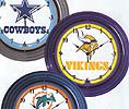 NFL/MLB Neon Clocks