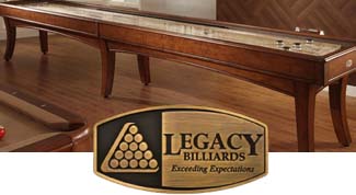 Legacy Billiards Shuffleboards