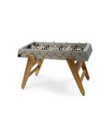 RS#3 Wood Foosball Table - Stainless Steel