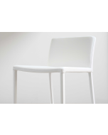 Fusion White Micro Fiber Leather Chair