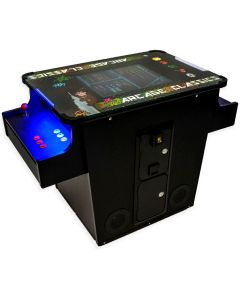 Full-Sized Cocktail Table Arcade Game with 60 Classic Games -- STOOLS SOLD SEPARATELY