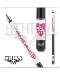Athena ATHJR1 - Junior Heart w/Pink Flames Cue - 52in