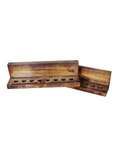 Olhausen Breckenridge 2 Piece Wall Cue Rack (8 Cue)