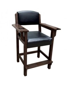 Brunswick Traditional Player's Chair - Chestnut finish