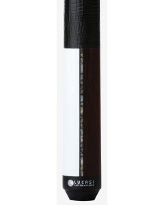 LZDU11 Lucasi Duo Half Paint/Half Exotic Wood Series Pool Cue