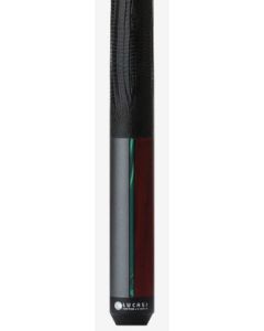 LZDU12 Lucasi Duo Half Paint/Half Exotic Wood Series Pool Cue
