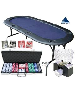 Triangle Poker Set
