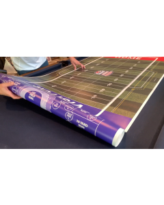 Fozzy Football Game Set - 6' Table Roll-Up Mat