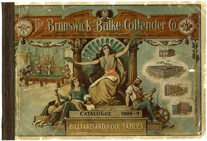 The History of Brunswick Pool Tables