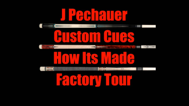 Pechauer Cue Factory Tour Video