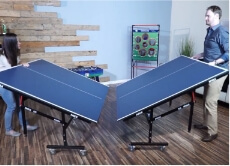 Two-Piece Ping Pong Table