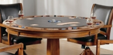 Round Poker Table